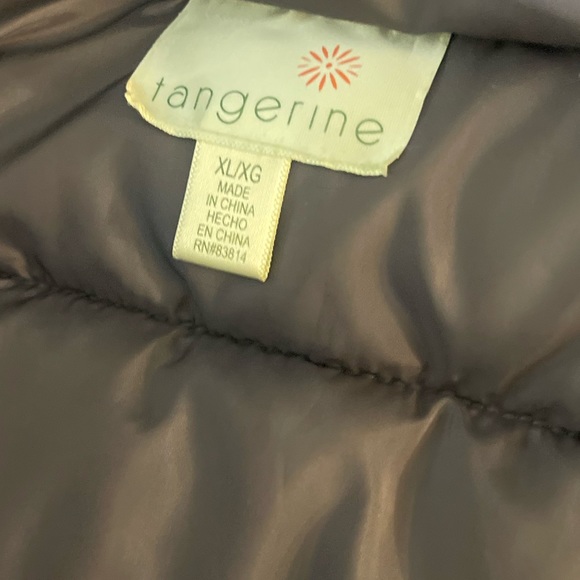 Tangerine XL Vest with Hood - Picture 2 of 2